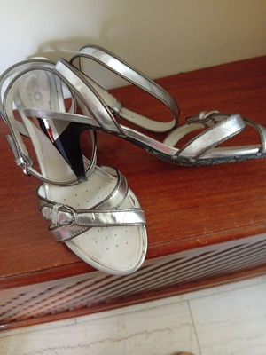 Ceox Silver Sandals Size 39 Like New Anatomical
