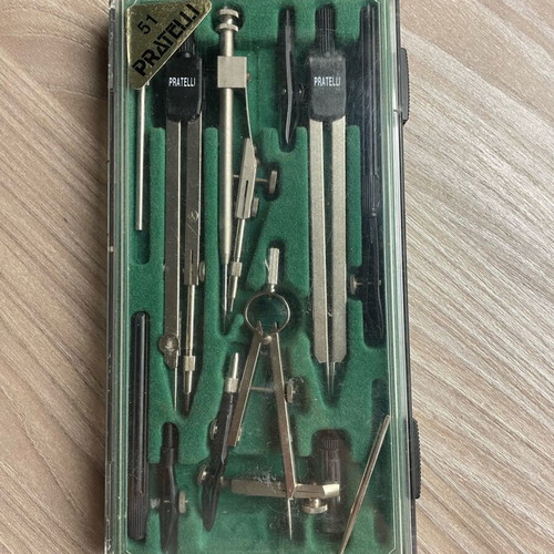 Pratelli 51 Technical Drawing Set Vintage, New