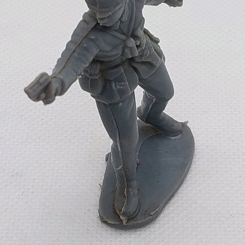 Plastic German Officer Solpa 1970 like new, 5 cm