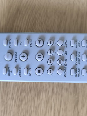 Sony RM-SC3 remote control like new, compatible with many Sony Hi-Fi