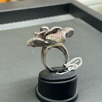 Silver 925 ring unique, new