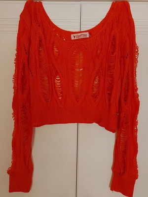 Yes!Miss women's blouse orange large new