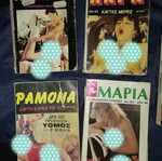 Illustrated comics used, pack of 4 (3+1 volumes)