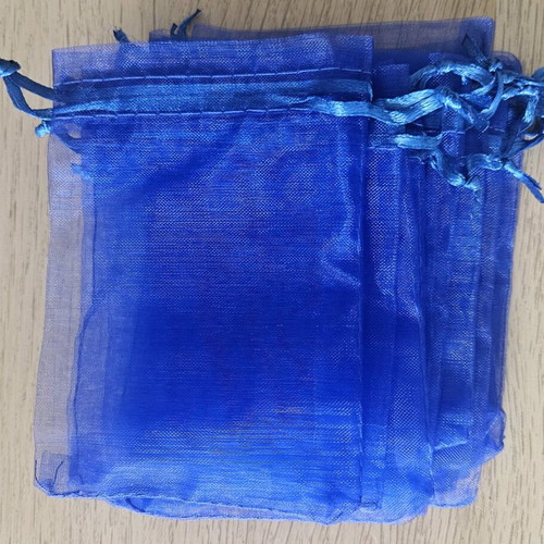 Blue electric jewelry bags new, set of 15 pieces