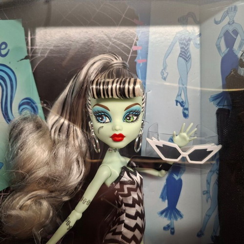 Monster High x Barbie Frankie Stein Skullector doll