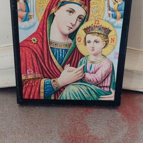 Icon of Virgin Mary with Divine Infant