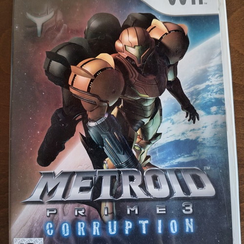 Metroid Prime 3 Corruption Wii game like new