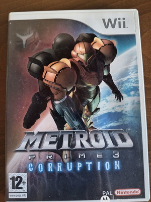 Metroid Prime 3 Corruption Wii game like new