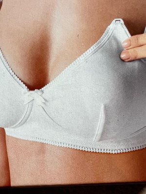 Esmara bra white 80B new cotton