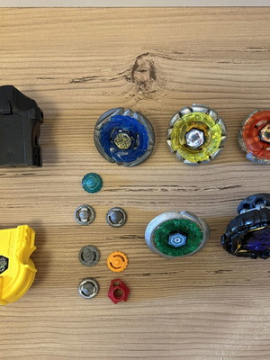 Spinners set, used