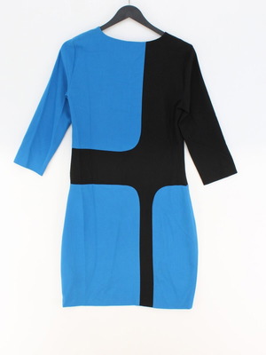 Manoukian Color-Block Dress XS electric blue and black like new
