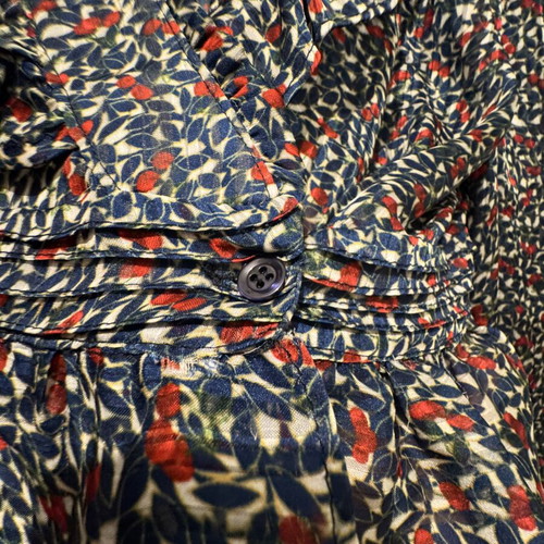 Milk & Honey floral cropped top like new, size L
