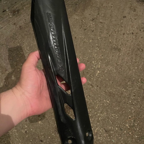Crypton X exhaust protector used