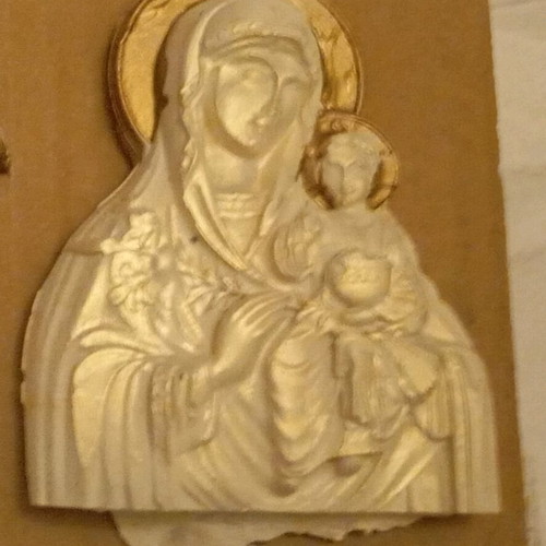 Handmade religious magnets new, set of 5 pieces