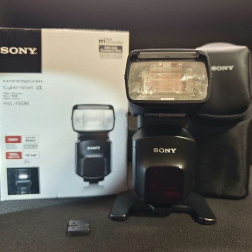 Sony HVL-F60M flash used with minimal use