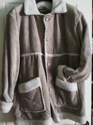 Sir Baron vintage δερμάτινο μπουφάν shearling XL σαν καινούργιο