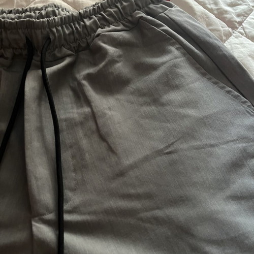 Men's grey bermuda shorts