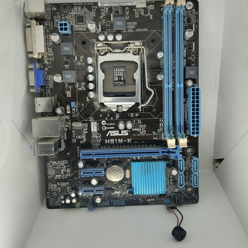 ASUS H61M-K motherboard like new, LGA 1155, DDR3, microATX