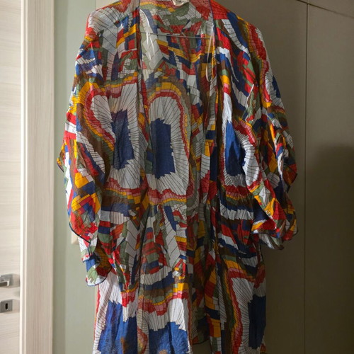 Kimono multicolor like new, loose fit, ideal for summer