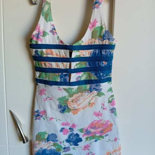 Motel floral mini dress like new, cotton, XS