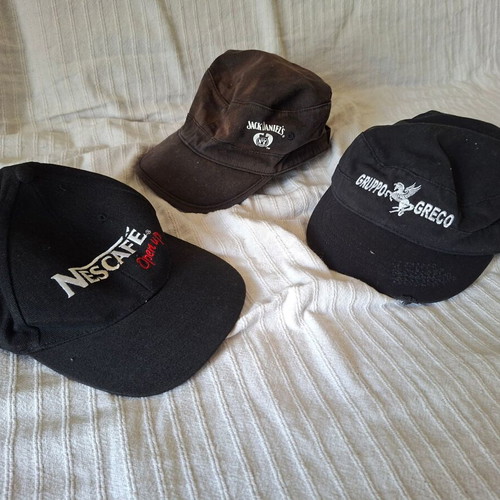 Hat set of 3 pieces, one used, two almost new, size L, black