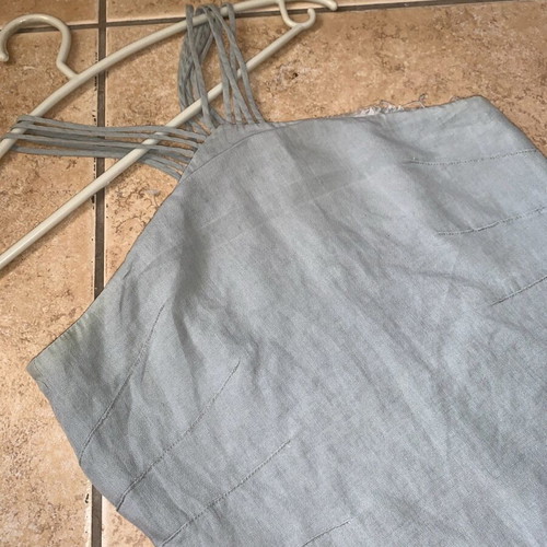 Emporio Armani linen dress used, size S, gray
