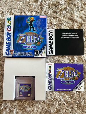 Nintendo GameBoy Color The Legend of Zelda Oracle of Ages πλήρης σαν καινούργιο