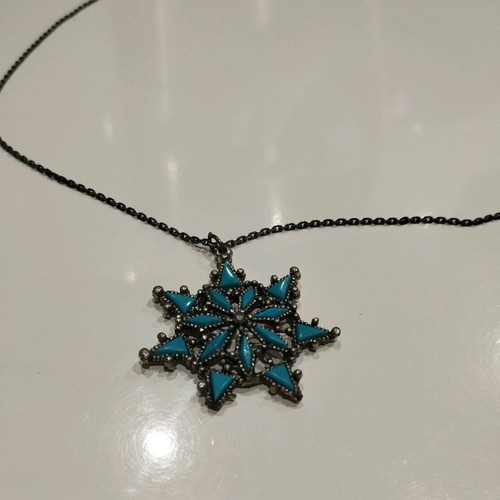 Old necklace pendant used