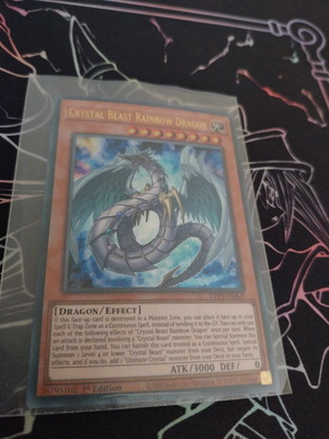 Crystal Beast Rainbow Dragon καινούργιο Ultra Rare