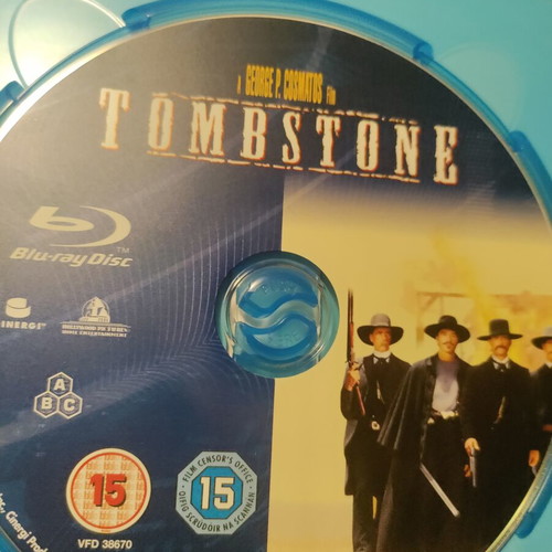 Tombstone Blu-ray like new with Greek subtitles