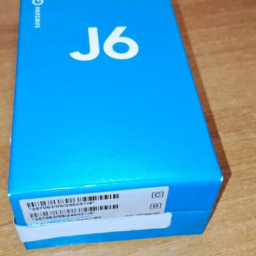 Samsung Galaxy J6 empty box used