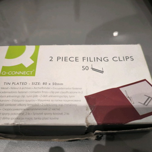Q connect filing clips like new