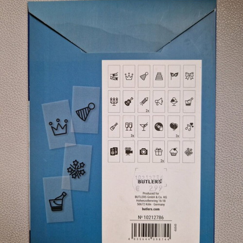 Letters and emoji for Buttlers light board new