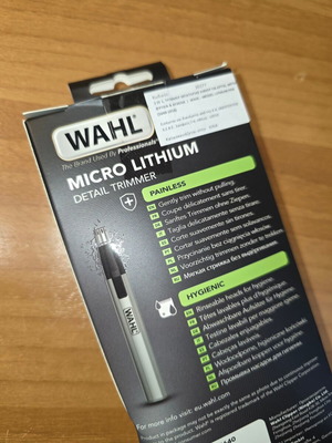 Wahl Micro Lithium Detail Trimmer new