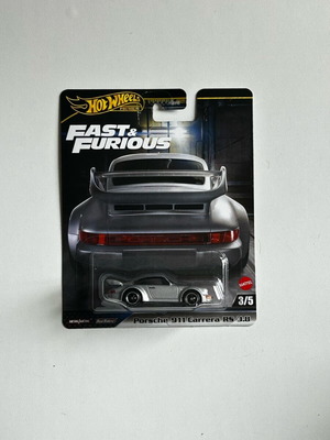 Hot Wheels Premium Porsche Carrera RS 3.8 new, Fast and Furious