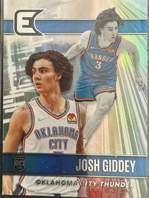 Rookie Card 2021-22 Panini Chronicles Essentials Josh Giddey Red new