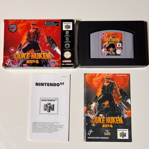 Duke Nukem 64 used Nintendo game, classic fps