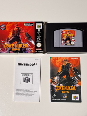 Duke Nukem 64 used Nintendo game, classic fps