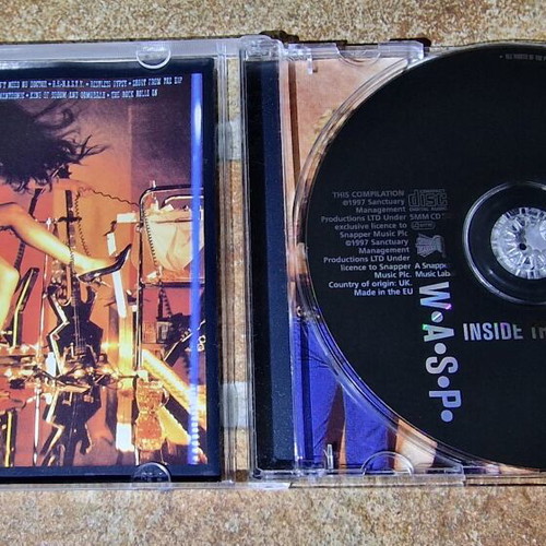 WASP Inside the Electric Circus CD like new