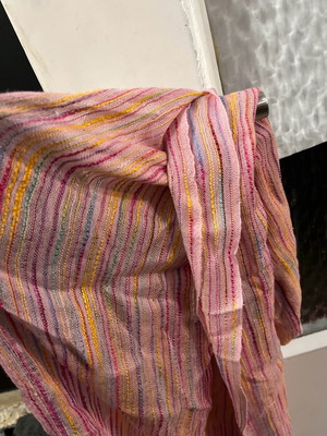 Pink scarf new