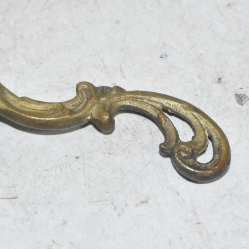 Vintage Silver-Plated Brass Table Brush used