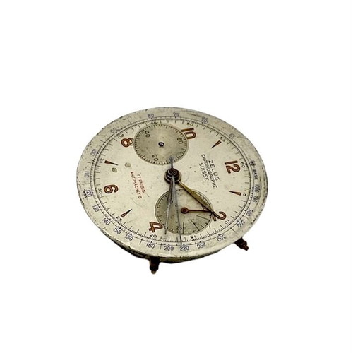 Watch movement with dial and hands used
