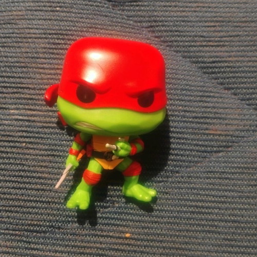 Teenage Mutant Ninja Turtle figure used in excellent condition
