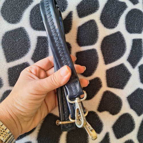 Black bag strap like new with adjustable length