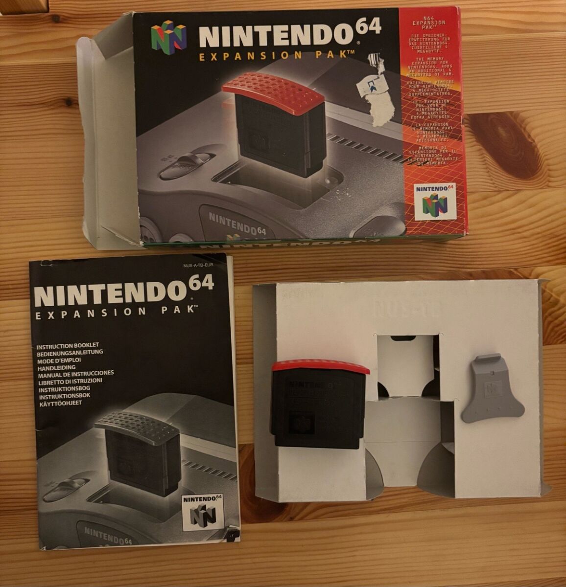 Nintendo outlets 64 Expansion Pak CIB