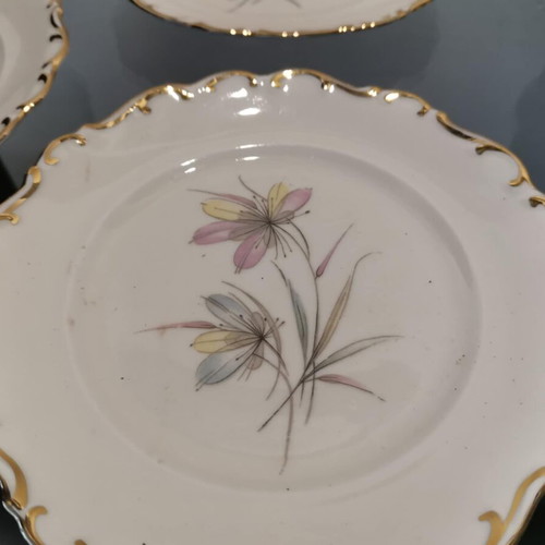 Hutschenreuther porcelain pasta set used, 7 pieces