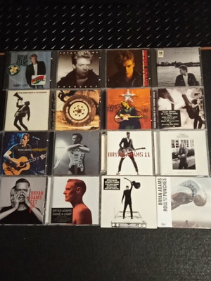 Bryan Adams CD δισκογραφία μεταχειρισμένη, συμπεριλαμβανομένων So Far So Good και MTV Unplugged