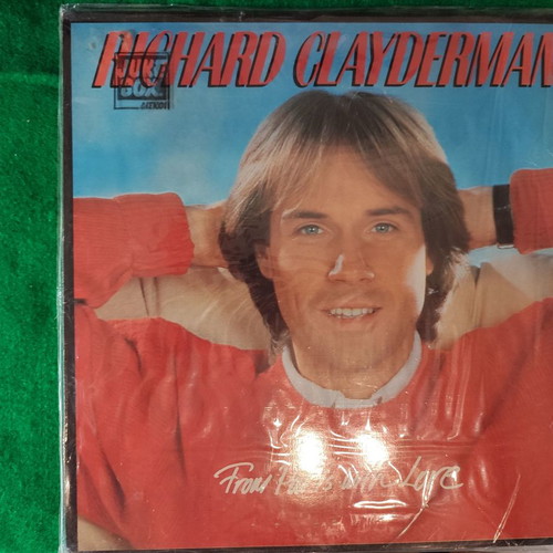 Richard Clayderman collection 7 used vinyl records 1977-1985