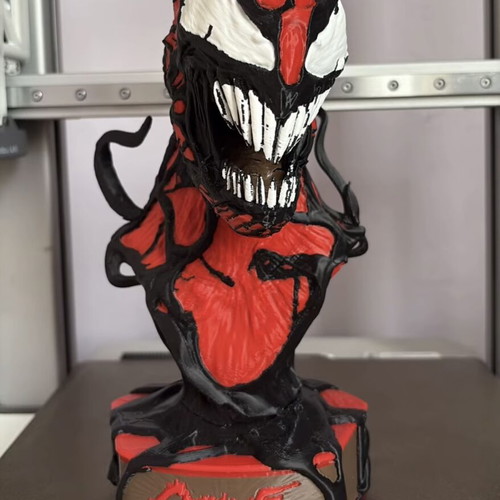 Carnage figure 3D printed Marvel made to order