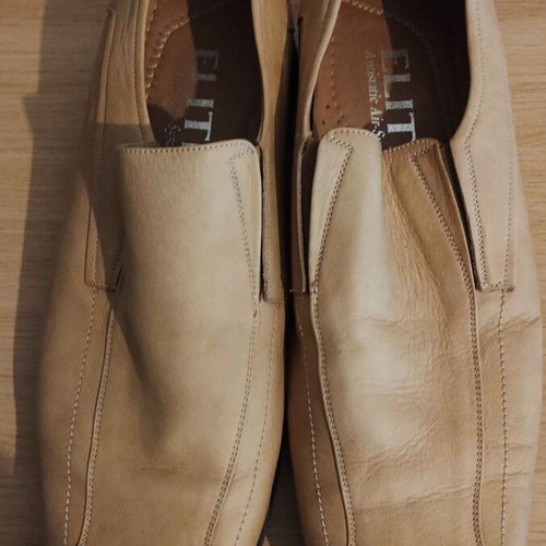 Men's Elite Antistatic Air-System Shock Absorber beige shoes used size 45